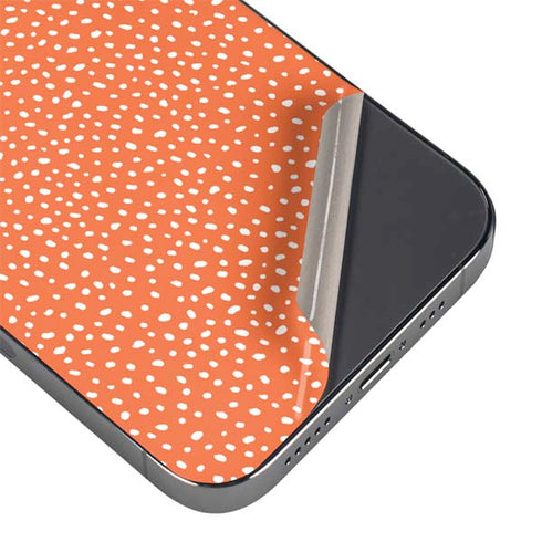 Orange Spots iPhone 16 Pro Max Skin
