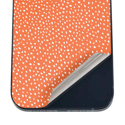Orange Spots iPhone 16 Skin