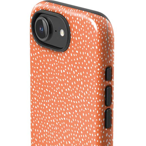 Orange Spots iPhone 16e Impact Case