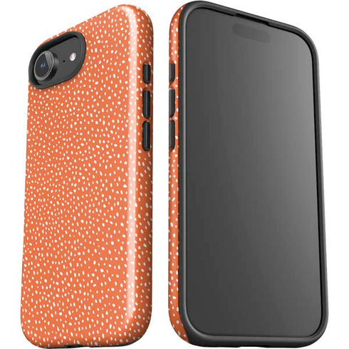 Orange Spots iPhone 16e Impact Case