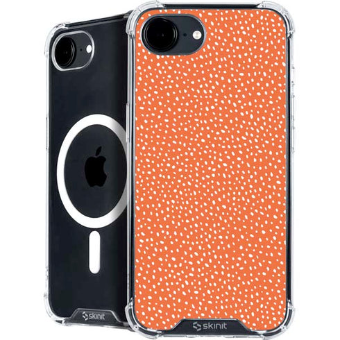 Orange Spots iPhone 16e MagSafe Case