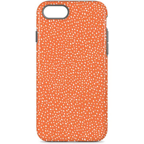 Orange Spots iPhone Cases