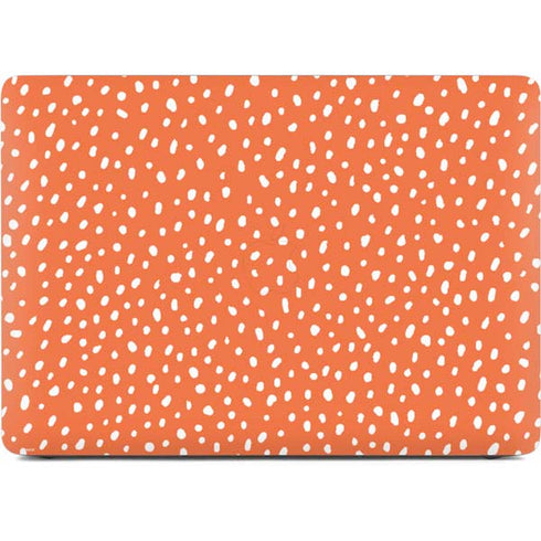 Orange Spots Apple MacBook Air Skin