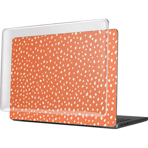 Orange Spots MacBook Pro 14in (2021-24) Case plus Skin