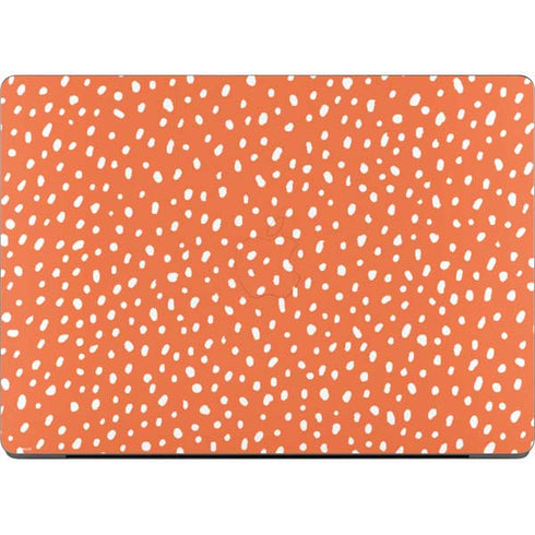 Orange Spots Apple MacBook Pro 14-inch Skin
