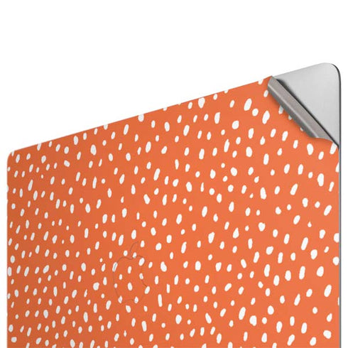 Orange Spots Apple MacBook Pro 16-inch Skin