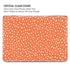 Orange Spots MacBook Cases