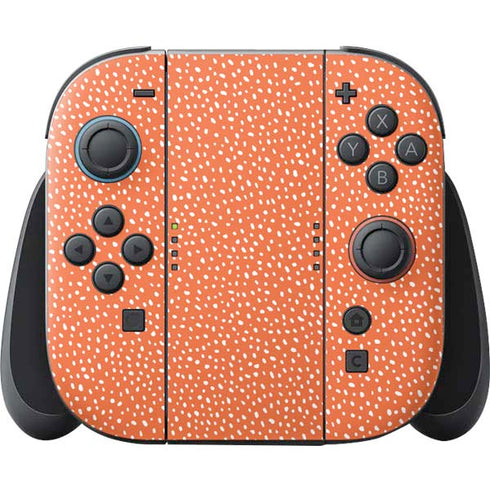 Orange Spots Nintendo Switch 2 (2025) Joy-Con Controller Skin