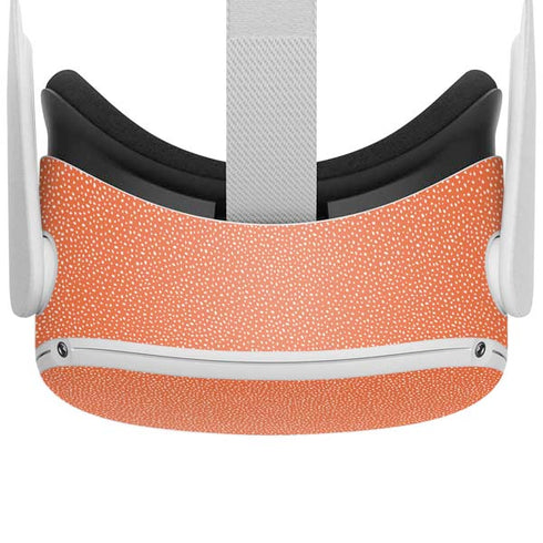 Orange Spots Oculus Quest 2 Skin