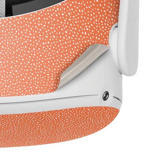 Orange Spots Oculus Quest 2 Skin