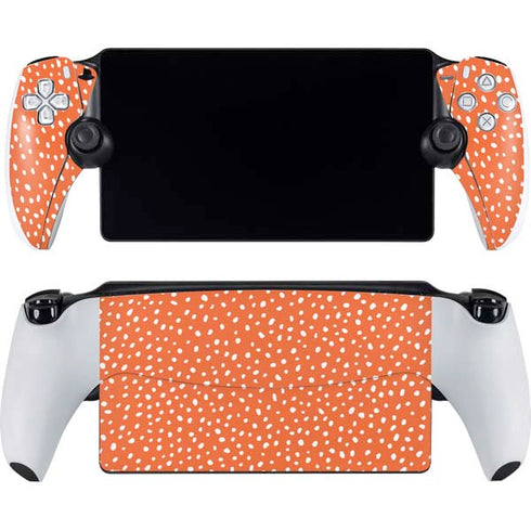 Orange Spots PlayStation PS5 Skins