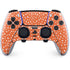 Orange Spots PS5 DualSense Edge Pro Controller Skin