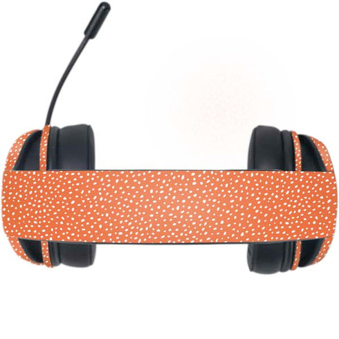 Orange Spots Razer Kraken X Skin