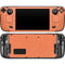 Orange Spots Steam Deck Handheld Gaming Computer OLED Skin