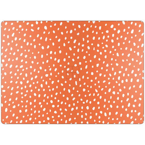 Orange Spots Surface Laptop 7 13.8in Skin