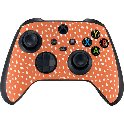 Orange Spots XBox Series X Digital Edition Bundle Skin
