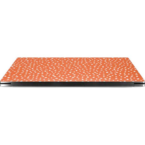 Orange Spots Dell XPS Skin