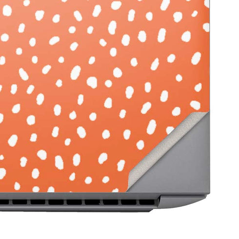 Orange Spots HP ZBook Fury 16 G10 Skin