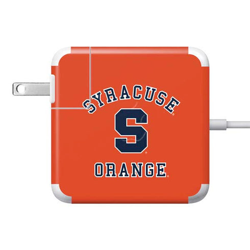 Syracuse University Orange Syracuse 85W Power Adapter (15 and 17 inch MacBook Pro Charger) Skin