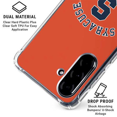 Syracuse University Orange Syracuse Galaxy A36 5G Clear Case