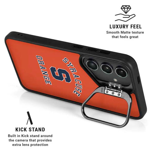 Syracuse University Orange Syracuse Galaxy S24 Plus Kickstand Case
