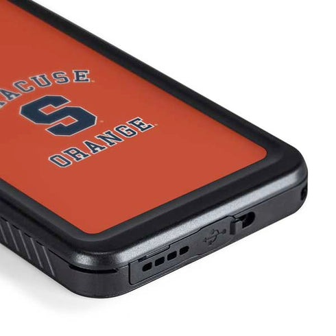 Syracuse University Orange Syracuse Galaxy S24 Plus Waterproof Case