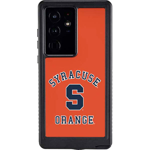 Syracuse University Orange Syracuse Galaxy S24 Ultra Waterproof Case