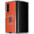 Syracuse University Orange Syracuse Galaxy Z Fold4 5G Clear Case
