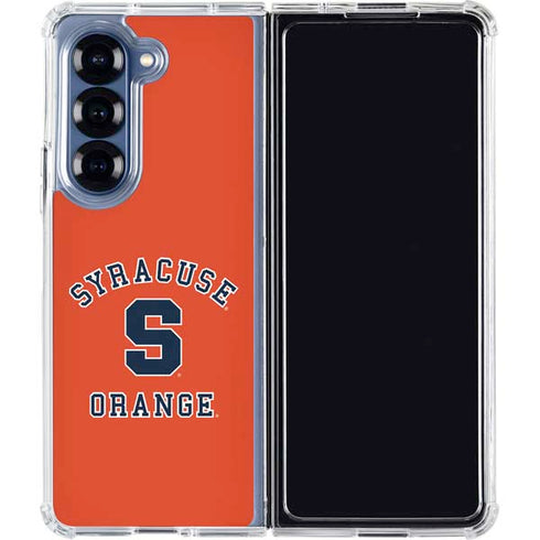 Syracuse University Orange Syracuse Galaxy Z Fold6 Clear Case