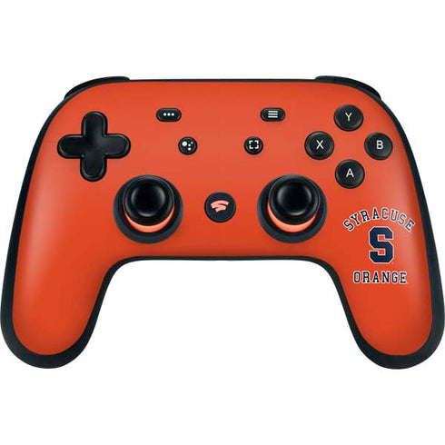 Syracuse University Orange Syracuse Google Stadia Controller Skin