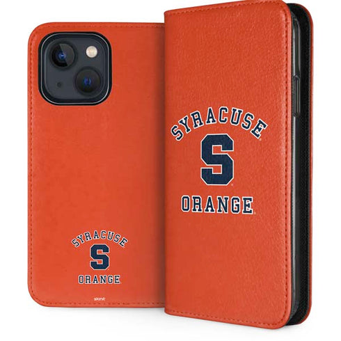 Syracuse University Orange Syracuse iPhone 13 Folio Case