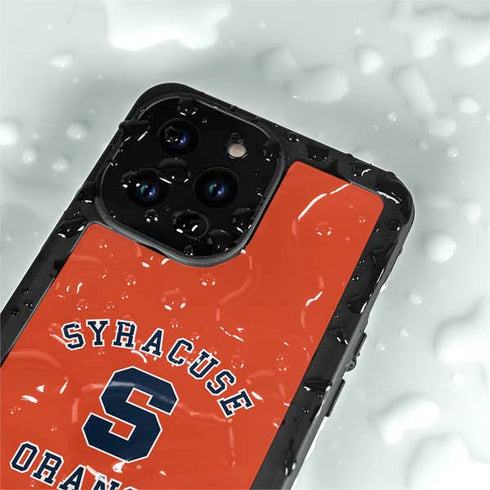 Syracuse University Orange Syracuse iPhone 14 Pro Max Waterproof Case