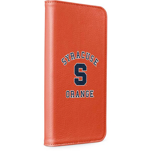 Syracuse University Orange Syracuse iPhone 15 Plus Folio Case