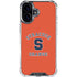 Syracuse University Orange Syracuse iPhone 16 Clear Case