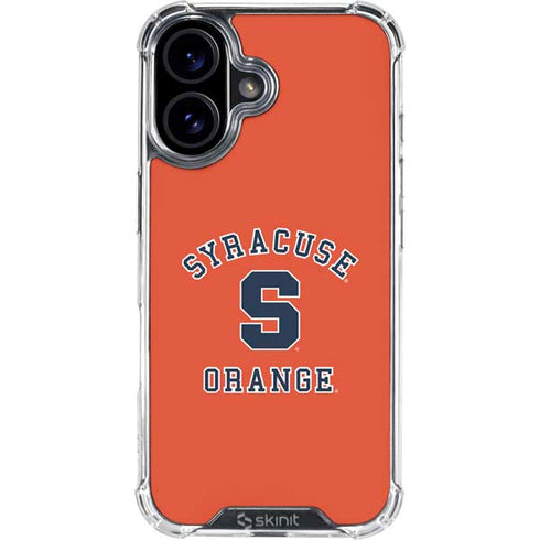 Syracuse University Orange Syracuse iPhone 16 Plus Clear Case