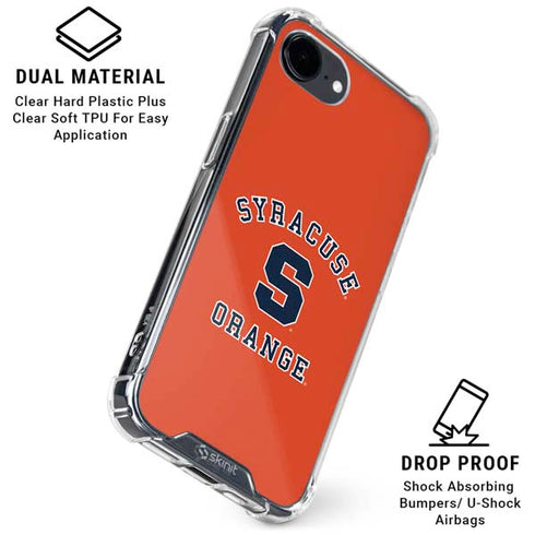Syracuse University Orange Syracuse iPhone 16e Clear Case