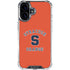 Syracuse University Orange Syracuse iPhone 17 Clear Case