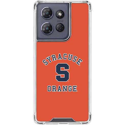 Syracuse University Orange Syracuse Moto G Stylus 5G (2025) Clear Case