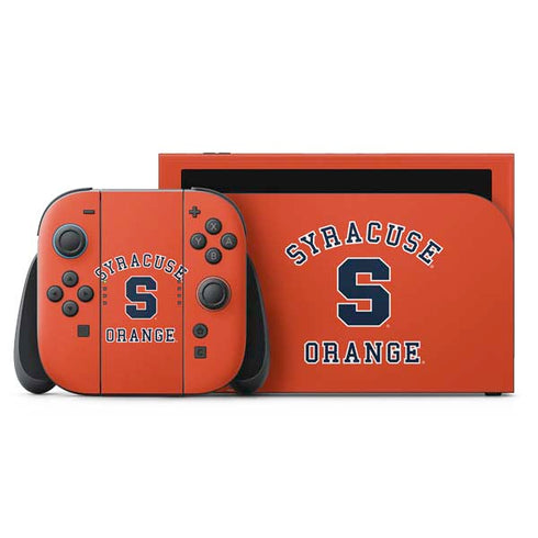 Syracuse University Orange Syracuse Nintendo Switch 2 (2025) with Joy-Con Skin