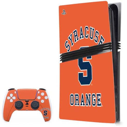 Syracuse University Orange Syracuse PS5 Pro Bundle Skin