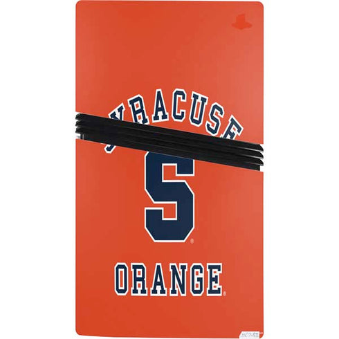 Syracuse University Orange Syracuse PS5 Pro Console Skin