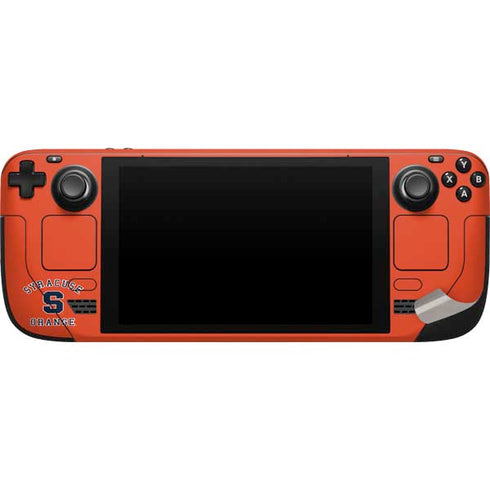 Syracuse University Orange Syracuse Steam Deck Handheld Gaming Computer Skin