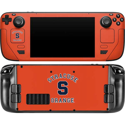 Syracuse University Orange Syracuse Steam Deck Handheld Gaming Computer Skin