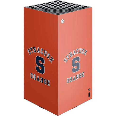 Syracuse University Orange Syracuse XBox Series X Digital Edition Console Skin