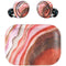 Orange Watercolor Geode Amazon Echo Buds Skin