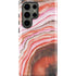 Orange Watercolor Geode Galaxy S23 Ultra Pro Case