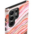 Orange Watercolor Geode Galaxy S23 Ultra Pro Case