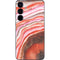 Orange Watercolor Geode Galaxy S25 Plus Skin