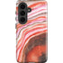 Orange Watercolor Geode Galaxy S26 Impact Case