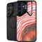 Orange Watercolor Geode Galaxy S26 Kickstand Case
